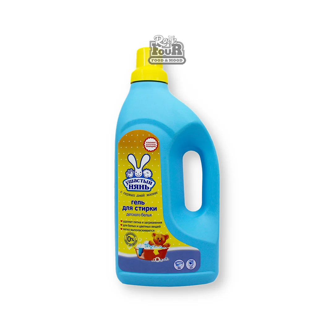 Gel for washing children's clothes "Ushastiy Nyan" 1.2l